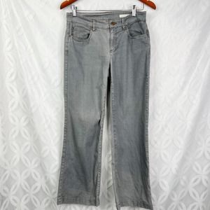 Eileen Fisher Wide Leg Cropped Jeans Organic Cotton Size 4